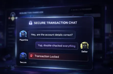 Secure in-app chat interface